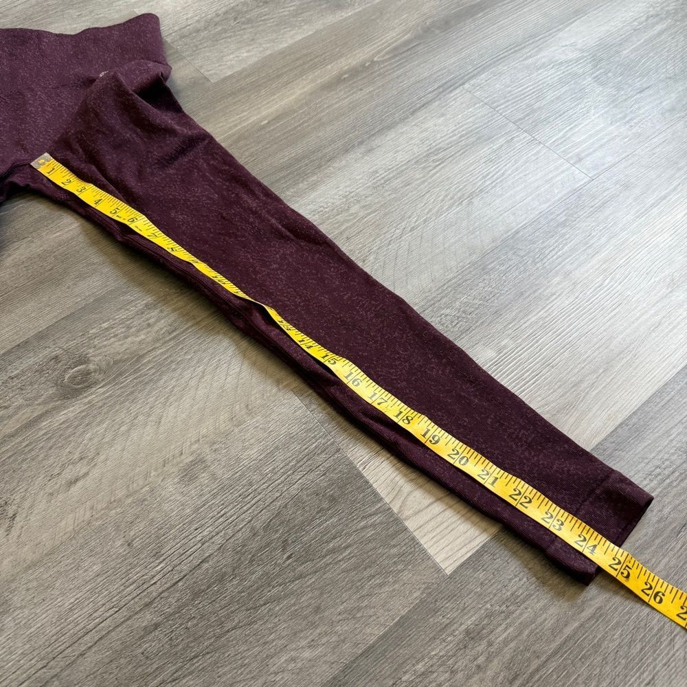 GymShark Leggings High Rise Adapt Fleck Purple Workout Small Used - Picture 9 of 12